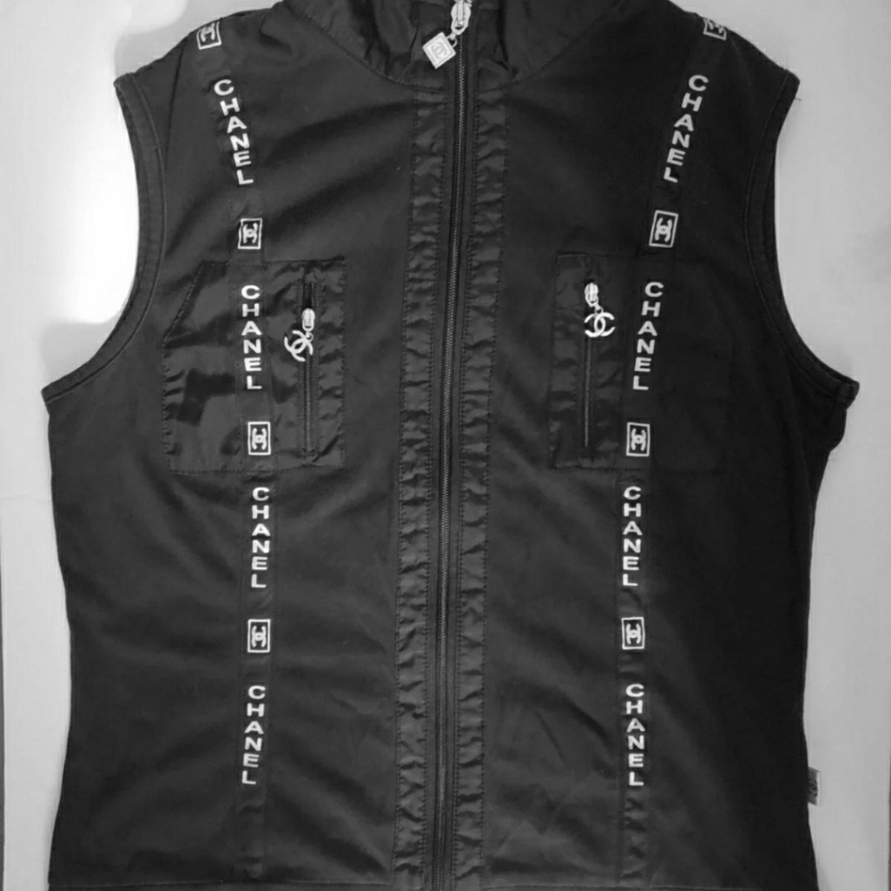 Chanel zipper shirt/vest